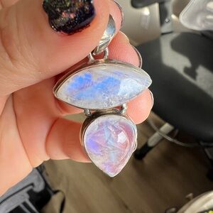 Moonstone Sterling Silver Pendent